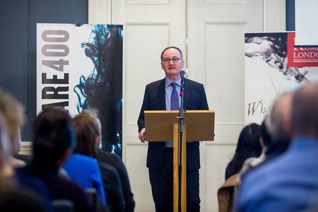 Gordon McMullan, academic director of Shakespeare400